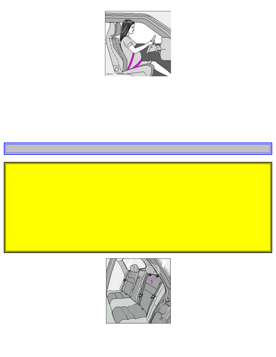 During pregnancy, Rear head restraints, Pg. 3 seat belts, head restraints | Volvo S40 User Manual | Page 9 / 189