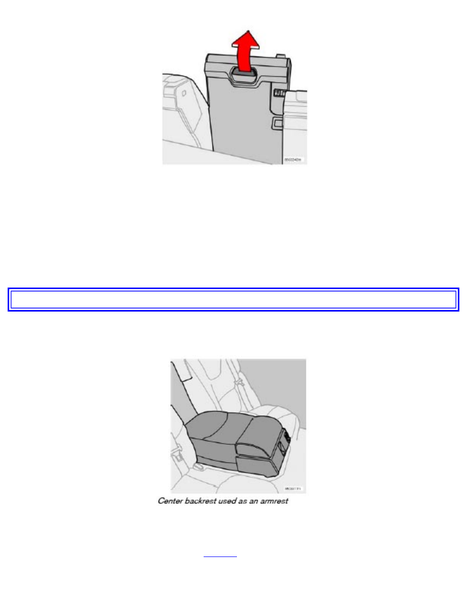 Pg. 98 interior, Extending the cargo area | Volvo V70 User Manual | Page 108 / 283