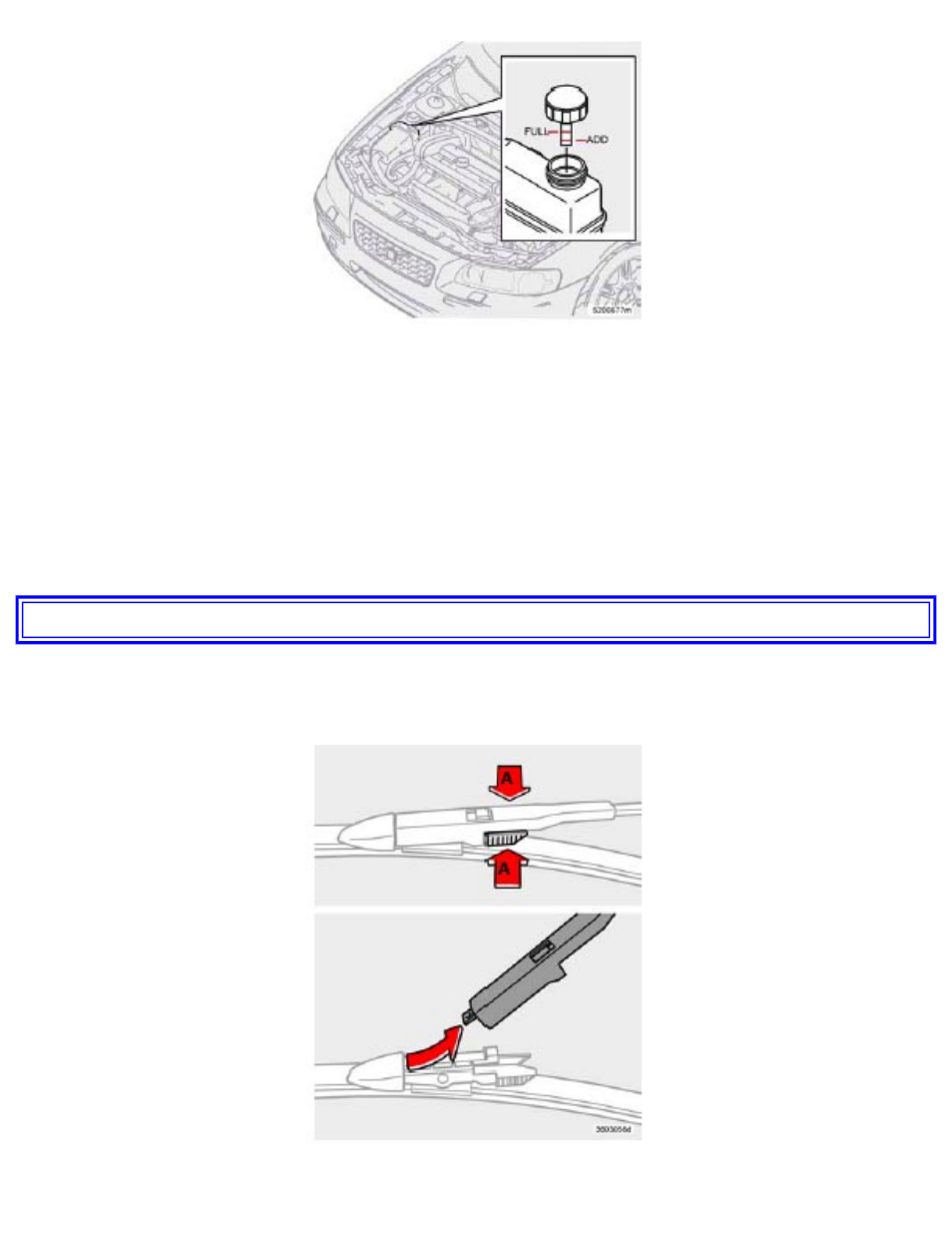 Pg. 194 maintenance and servicing, Wiper blades | Volvo V70 User Manual | Page 217 / 283