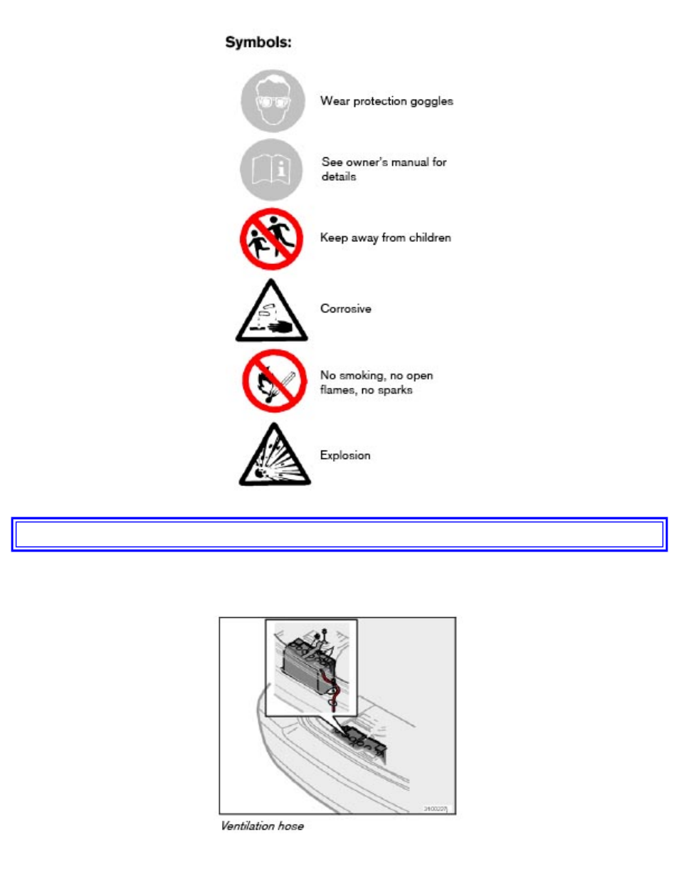 Pg. 197 maintenance and servicing, Battery | Volvo V70 User Manual | Page 221 / 283