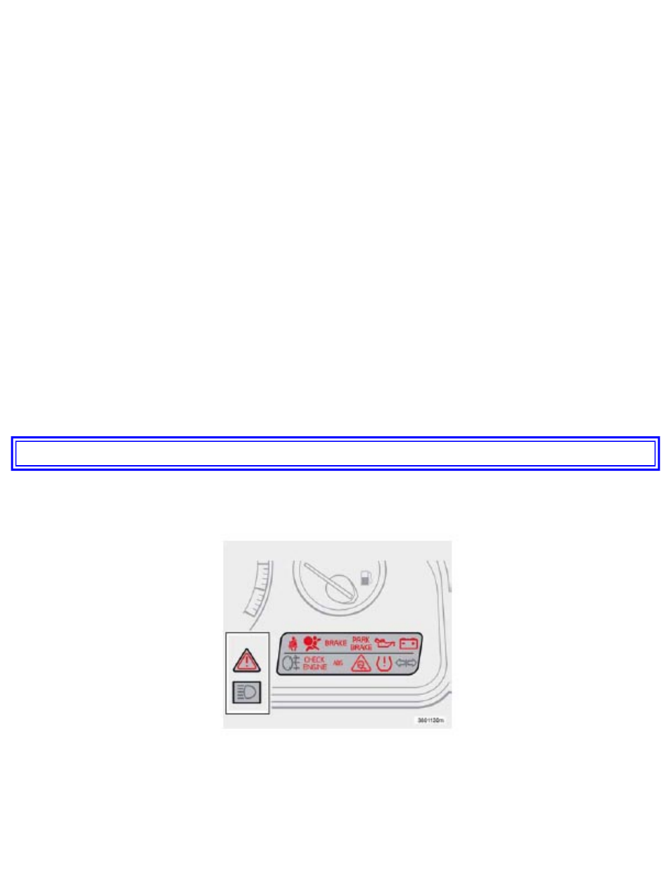 Pg. 47 instruments and controls, Indicator and warning symbols | Volvo V70 User Manual | Page 49 / 283