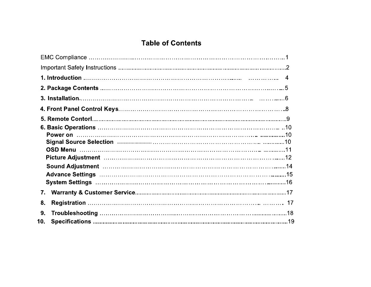 ViewEra V221MV User Manual | Page 2 / 23