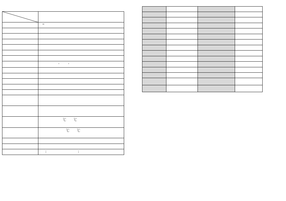 Product specifications | ViewEra V171HT User Manual | Page 10 / 13