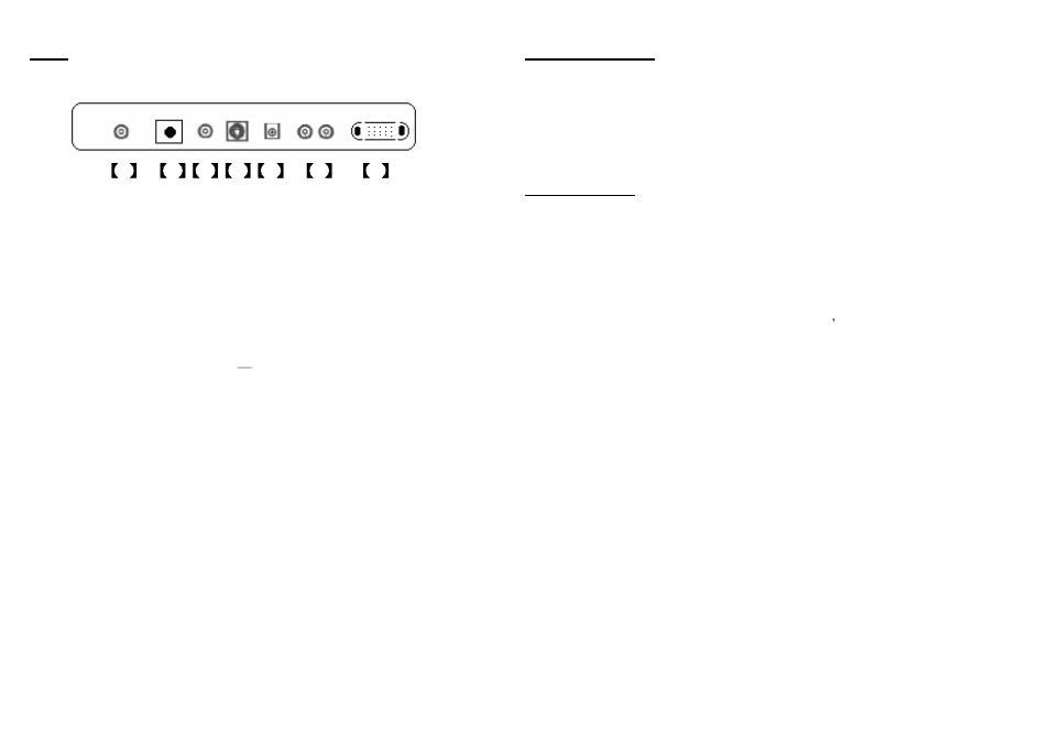 Input diagrams, Installation | ViewEra V171HT User Manual | Page 9 / 13