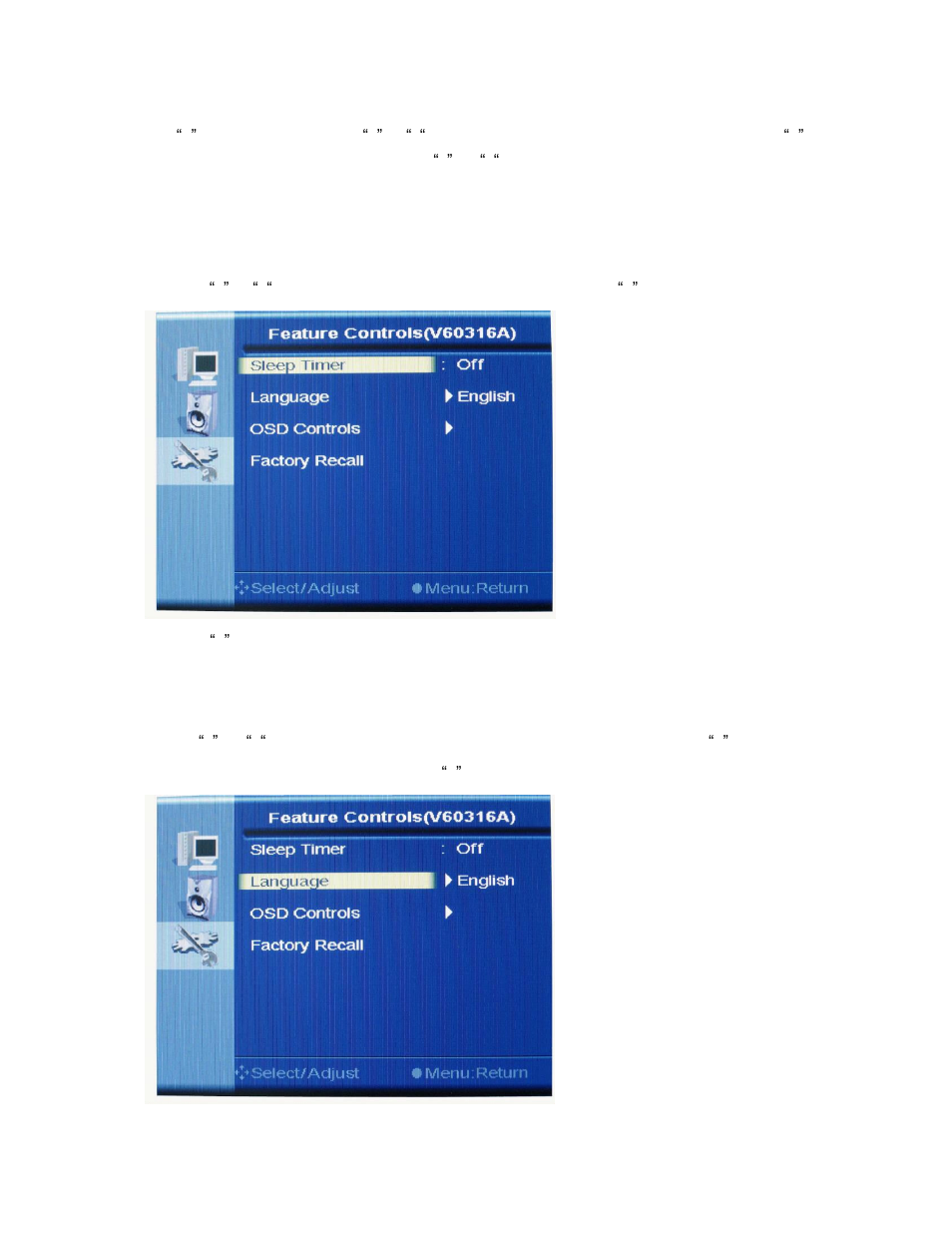 ViewEra V191 BN Series User Manual | Page 20 / 30
