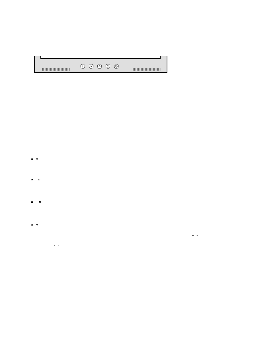 User controls | ViewEra V191 BN Series User Manual | Page 8 / 30
