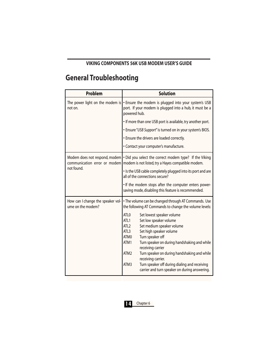 General troubleshooting | Viking InterWorks MAC OS User Manual | Page 16 / 33