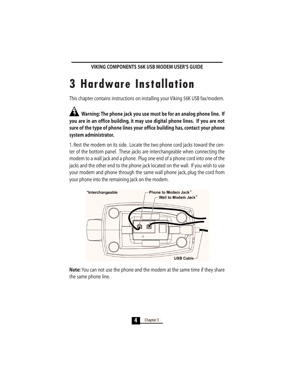 3 hardware installation | Viking InterWorks MAC OS User Manual | Page 6 / 33