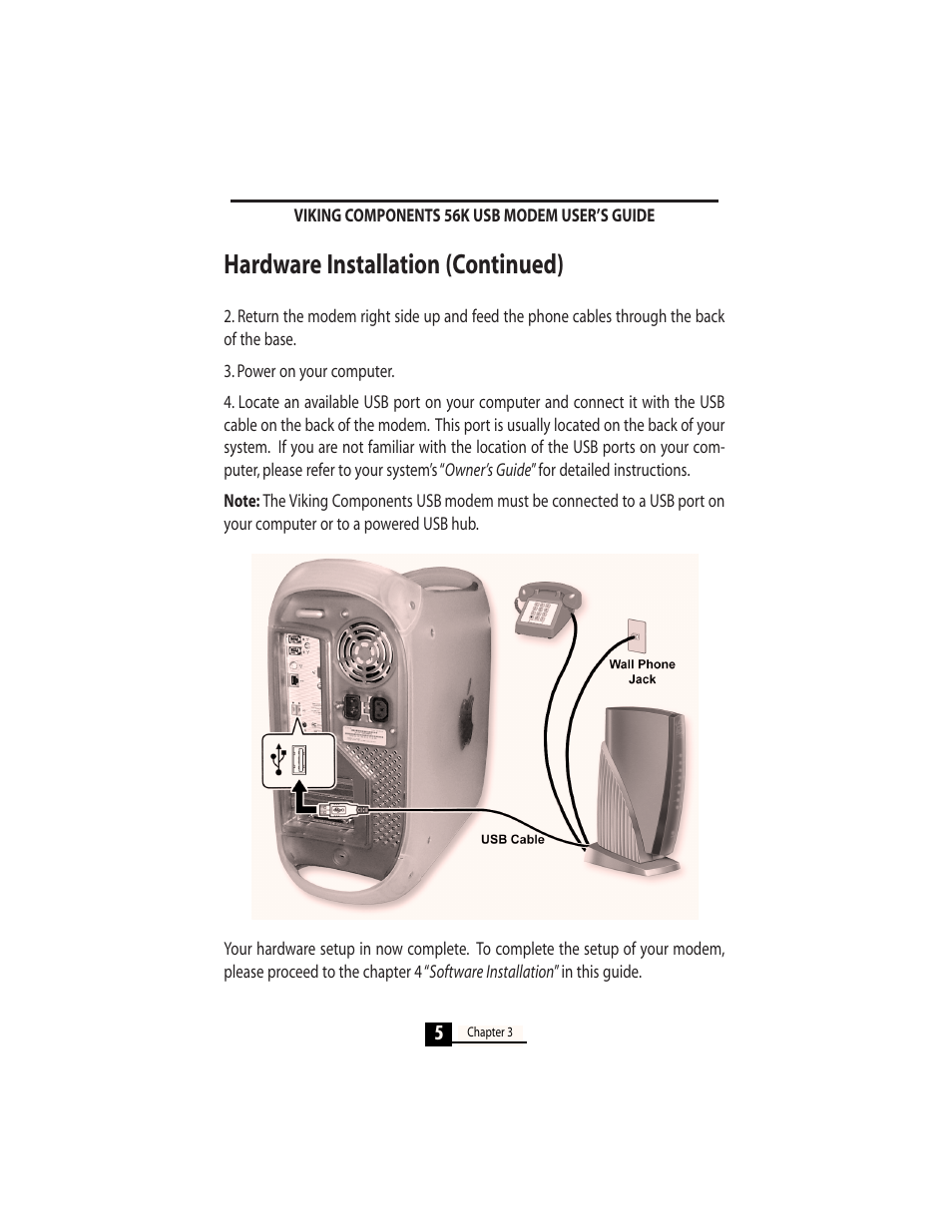 Hardware installation (continued) | Viking InterWorks MAC OS User Manual | Page 7 / 33