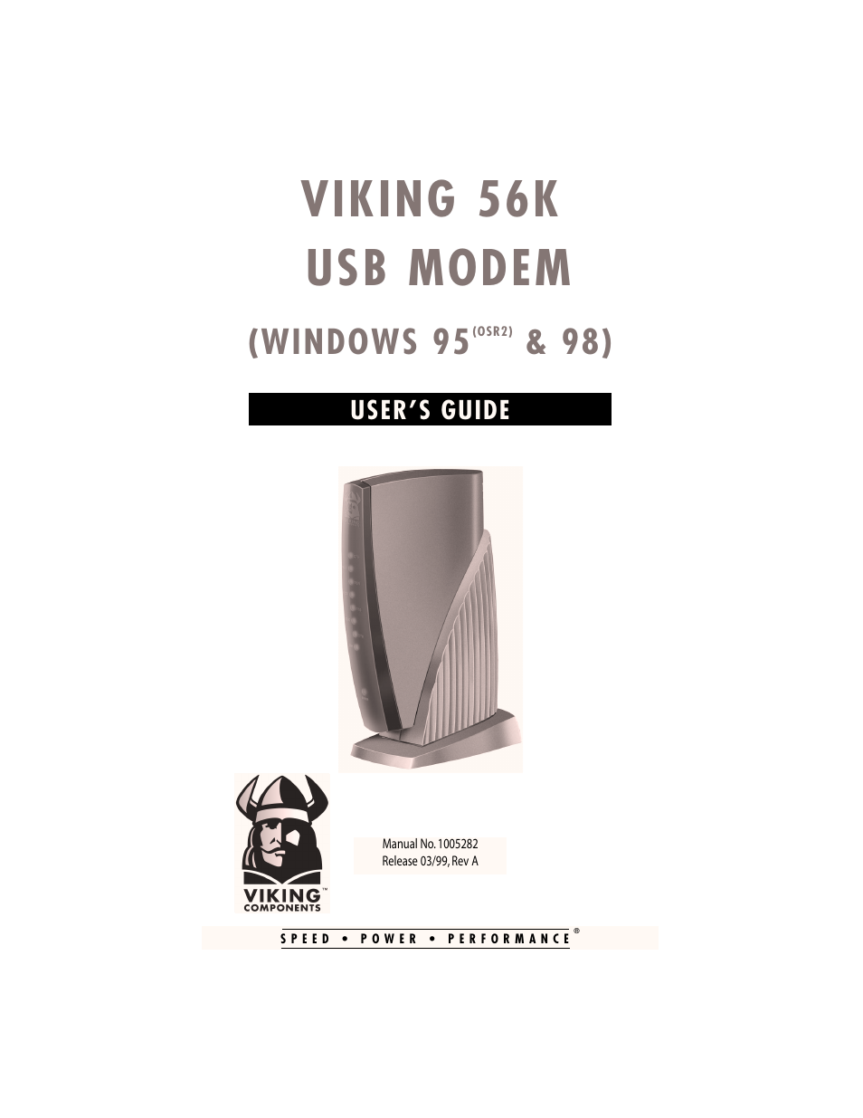 Viking InterWorks 56K User Manual | 37 pages