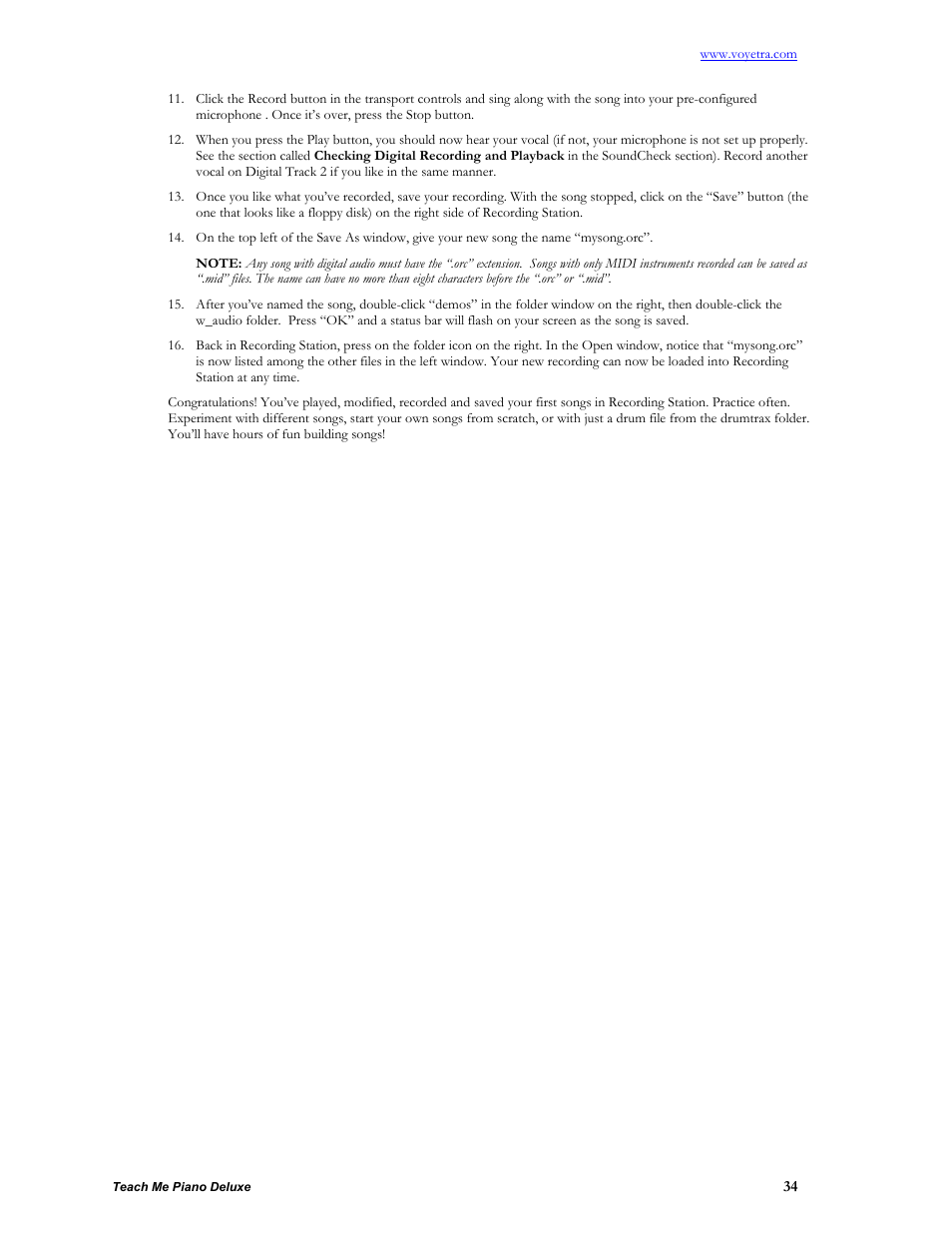 Turtle Beach teach Me Piano Deluxe User Manual | Page 36 / 50