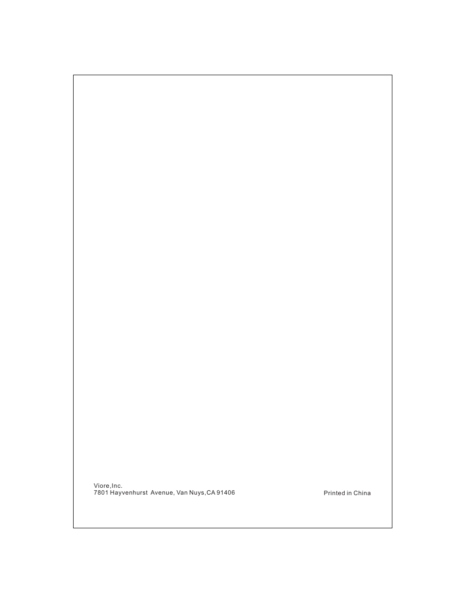 VIORE LCD19VX60PB1 User Manual | Page 22 / 22