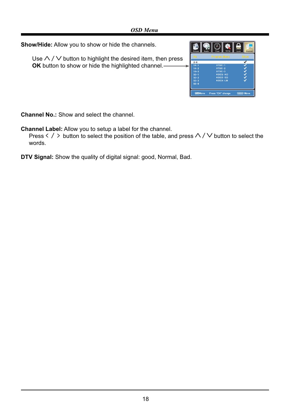 VIORE LC40VF5HTL User Manual | Page 19 / 28