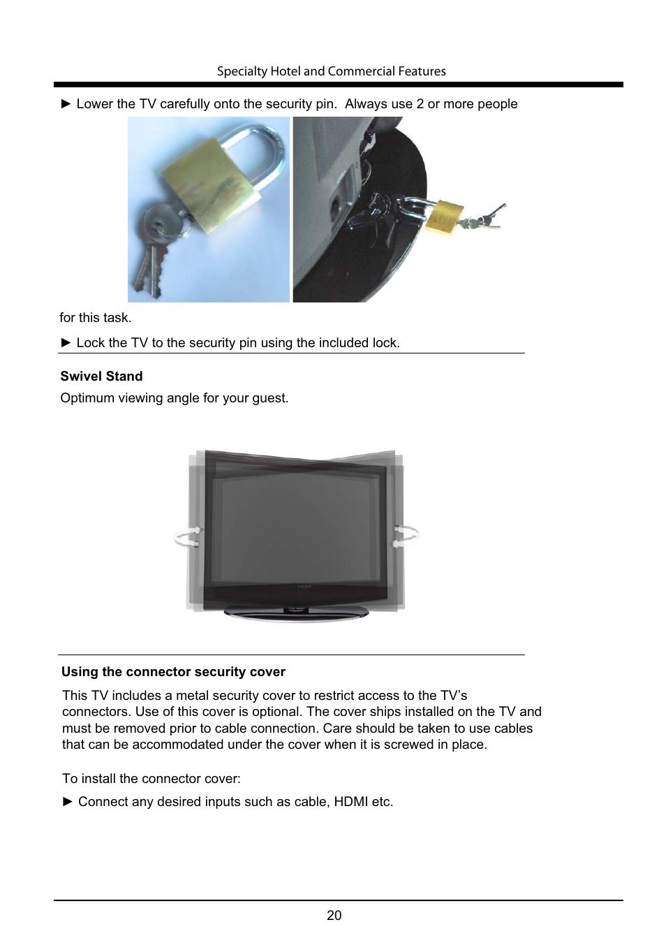 VIORE LC40VF5HTL User Manual | Page 21 / 28