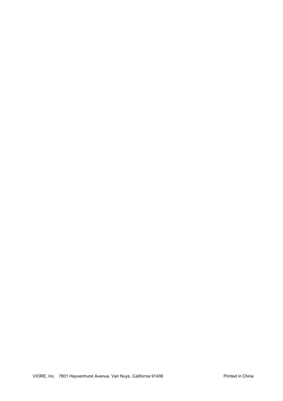 VIORE PLC10V49 User Manual | Page 28 / 28