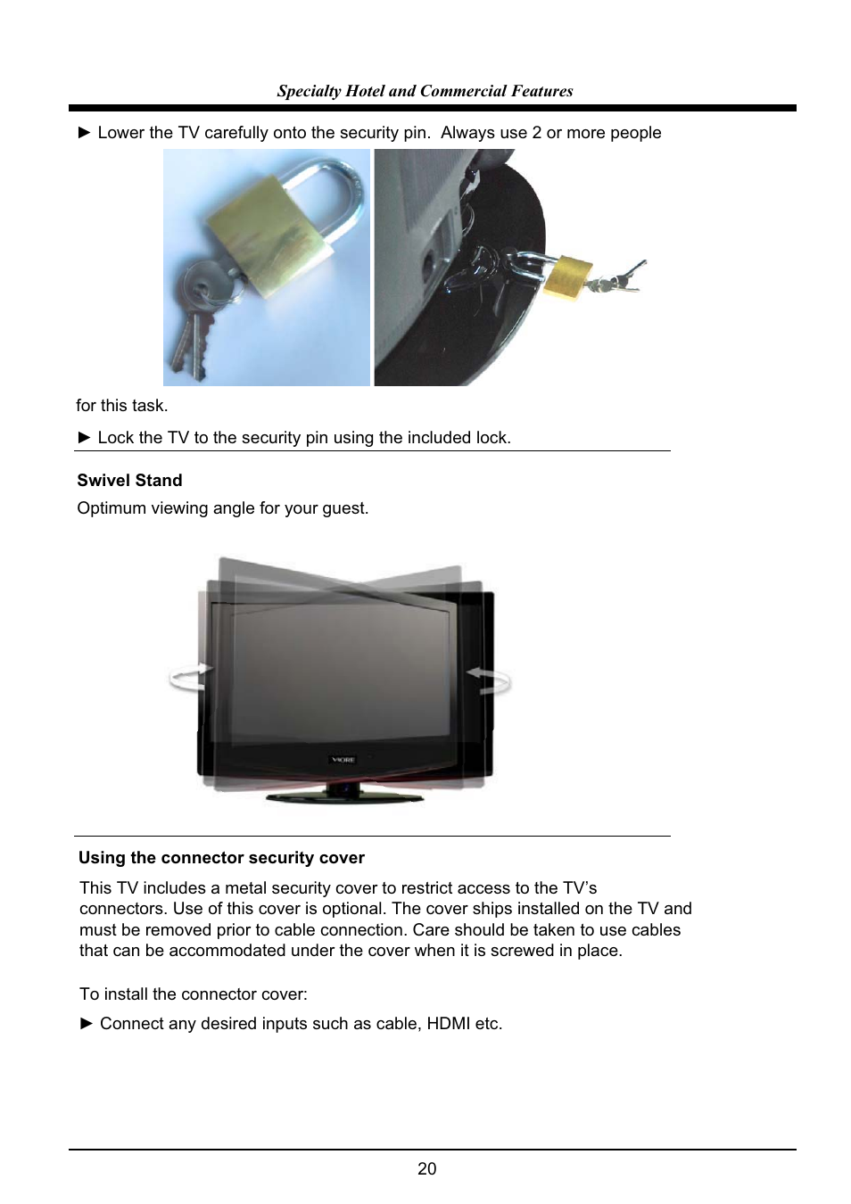 VIORE LC32VH5HTL User Manual | Page 21 / 28