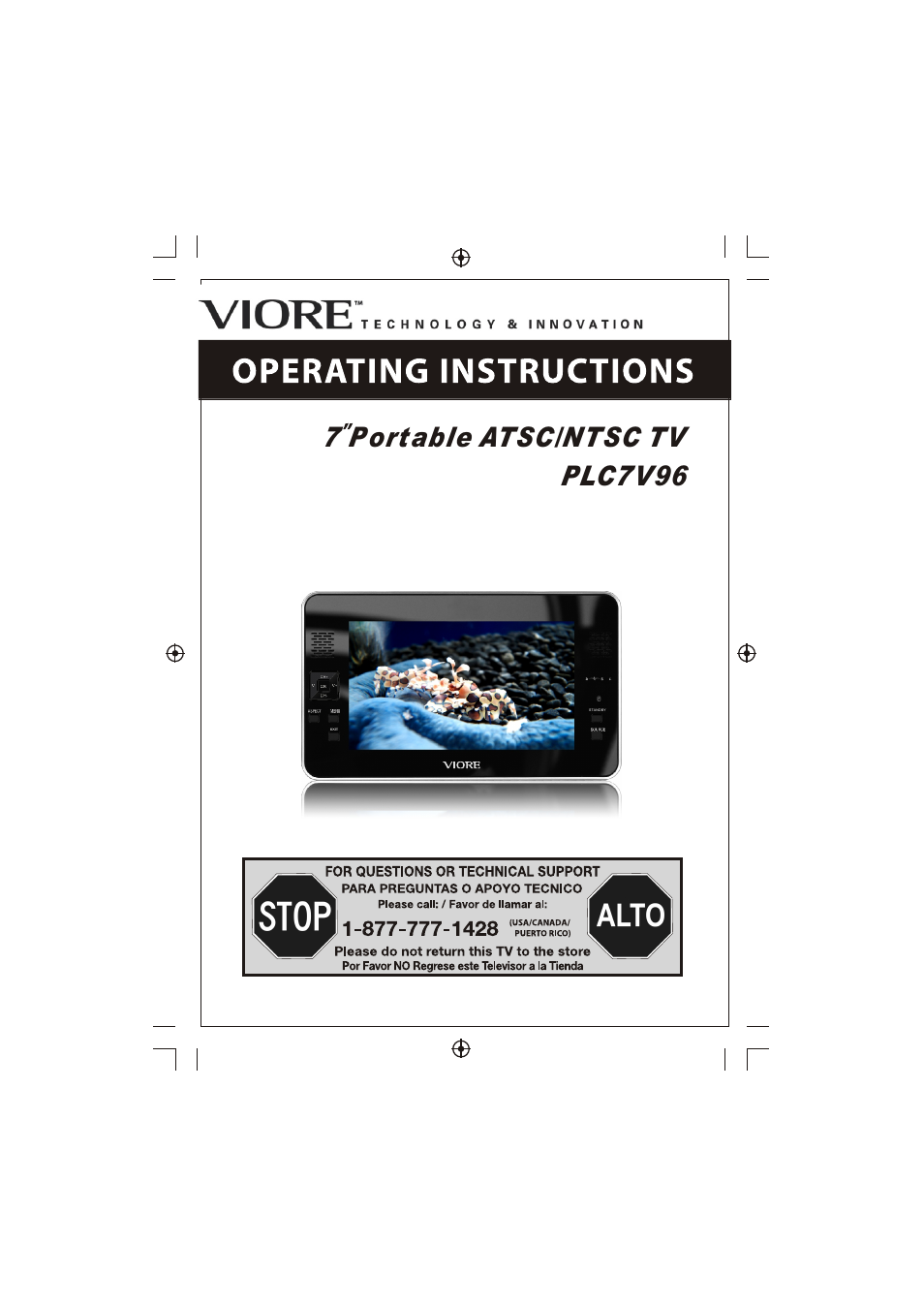 VIORE PLC7V96 User Manual | 22 pages