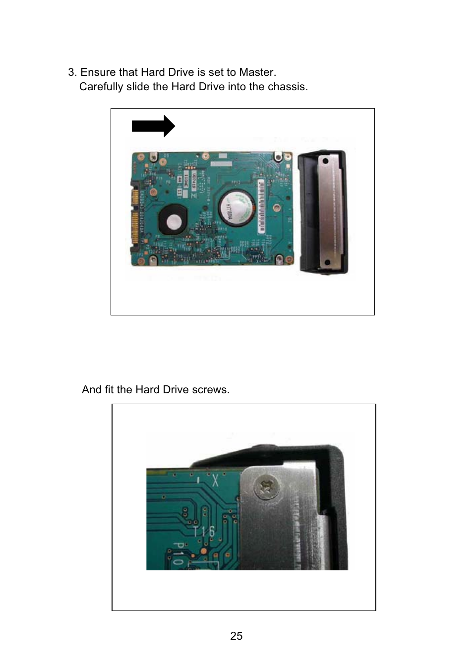VOSONIC Portable Photo Storage VP5500 User Manual | Page 25 / 31