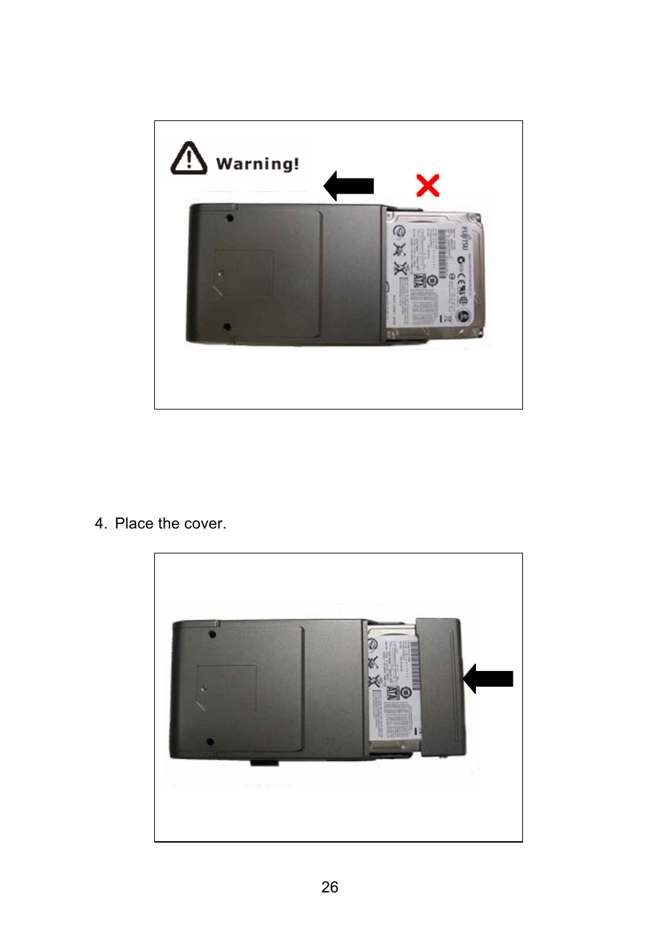 VOSONIC Portable Photo Storage VP5500 User Manual | Page 26 / 31