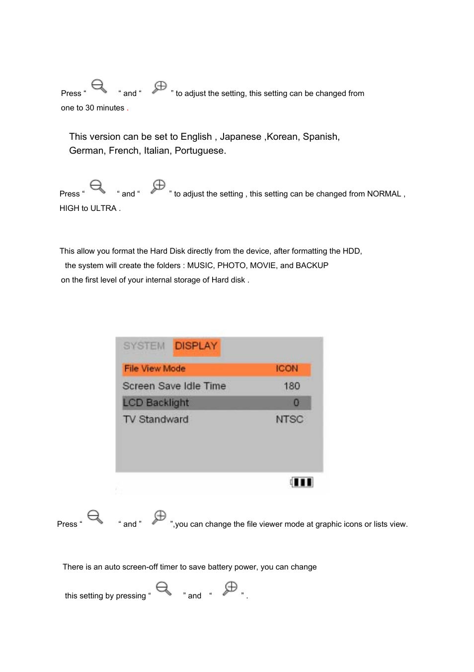 VOSONIC VP6300 User Manual | Page 12 / 22