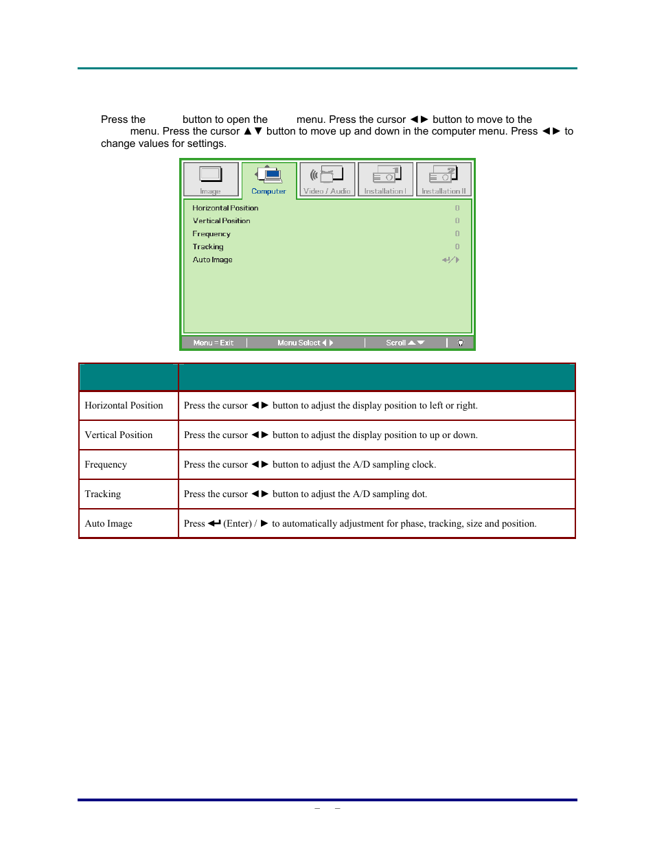 Vivitek D820MS User Manual | Page 31 / 54