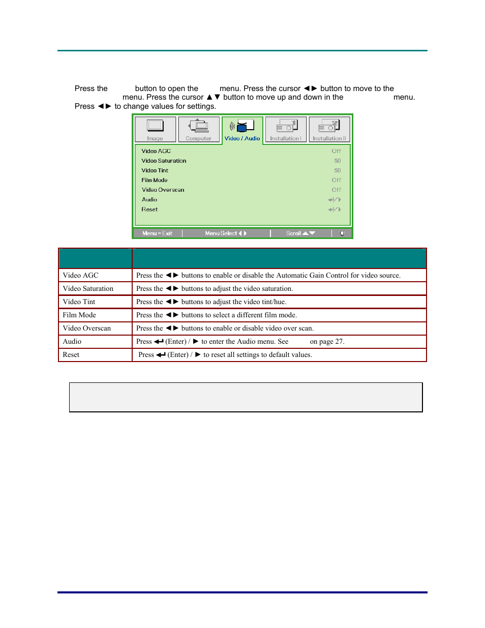 Vivitek D820MS User Manual | Page 32 / 54
