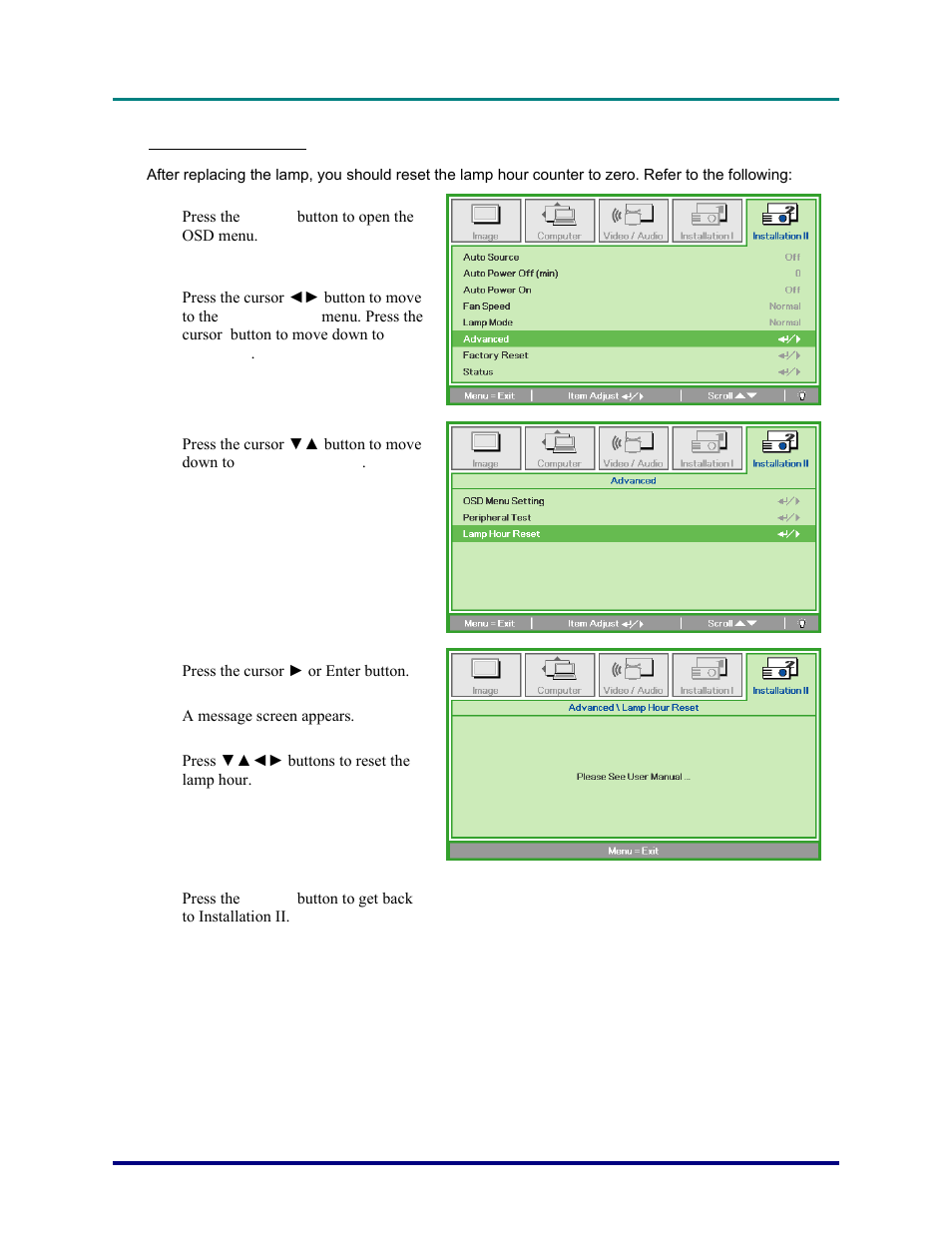 Vivitek D820MS User Manual | Page 42 / 54