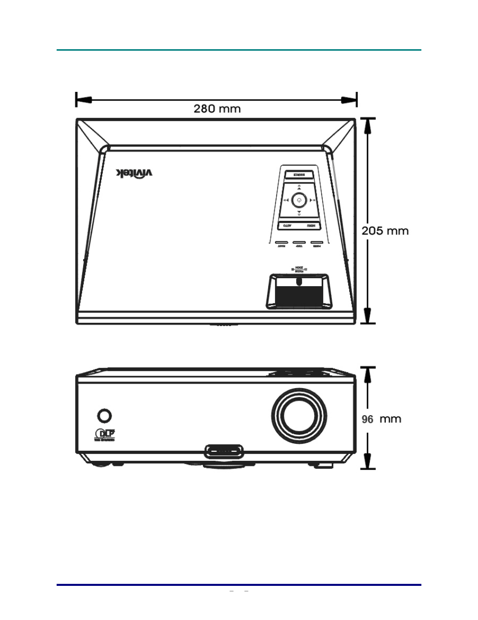 Vivitek D820MS User Manual | Page 53 / 54