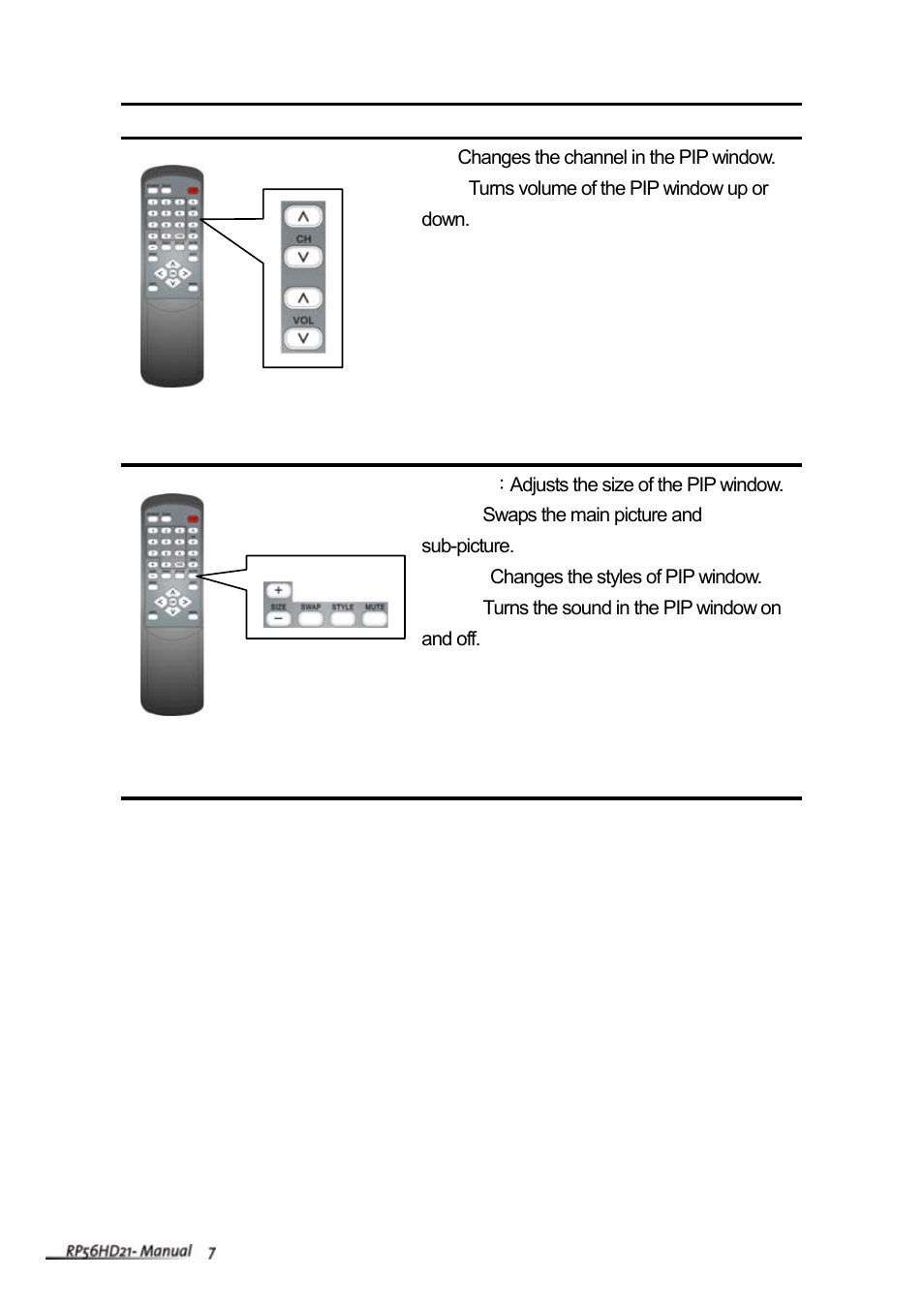 Vivitek RP56HD21-A User Manual | Page 9 / 38