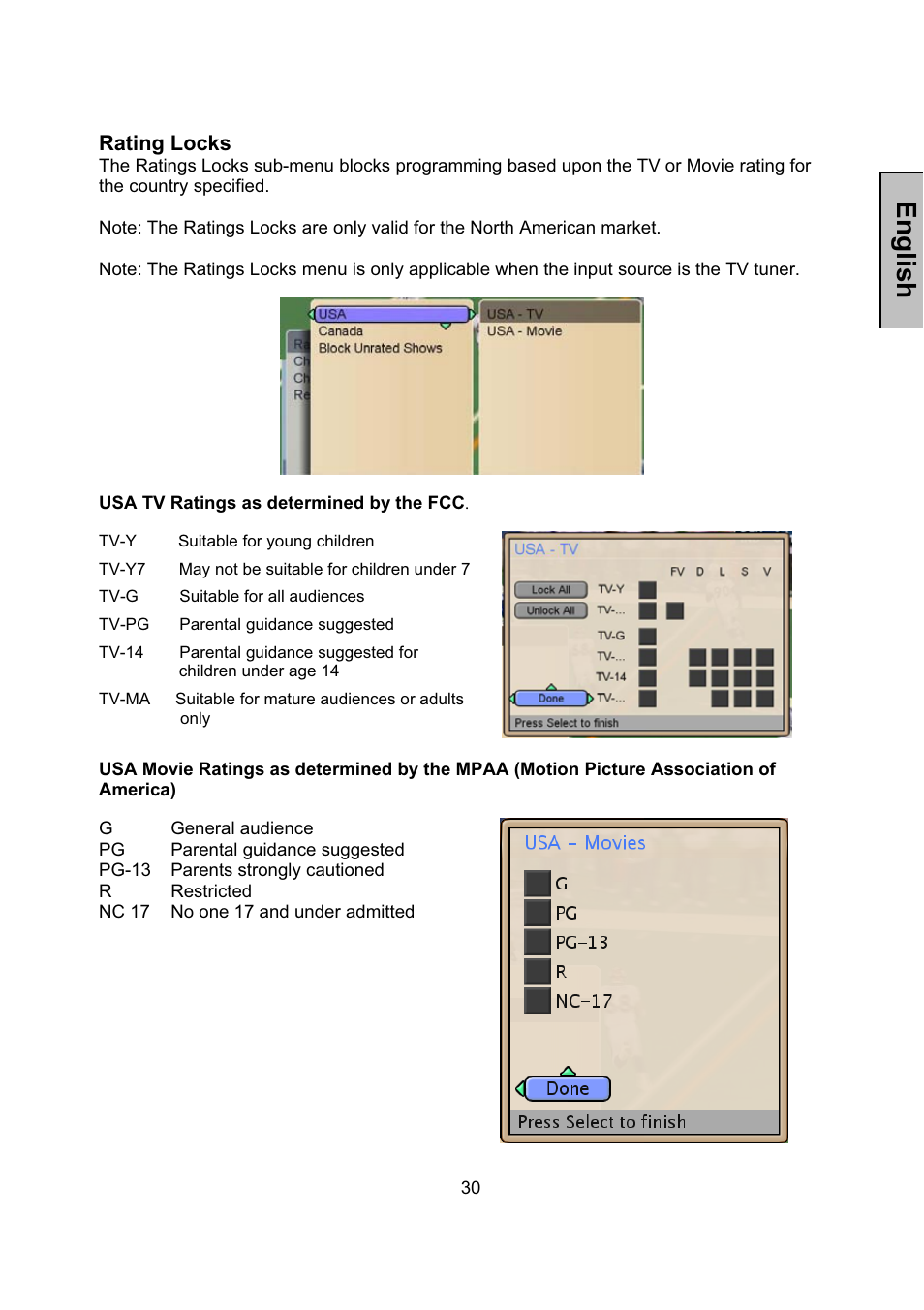 English | Vivitek LCD-TV User Manual | Page 32 / 46