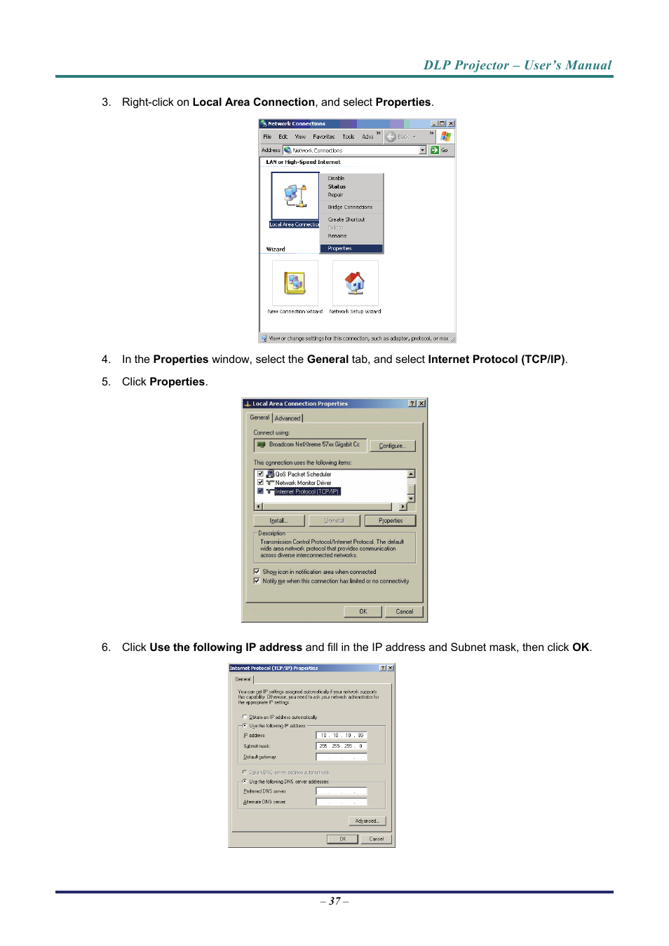 Vivitek D8 User Manual | Page 45 / 64