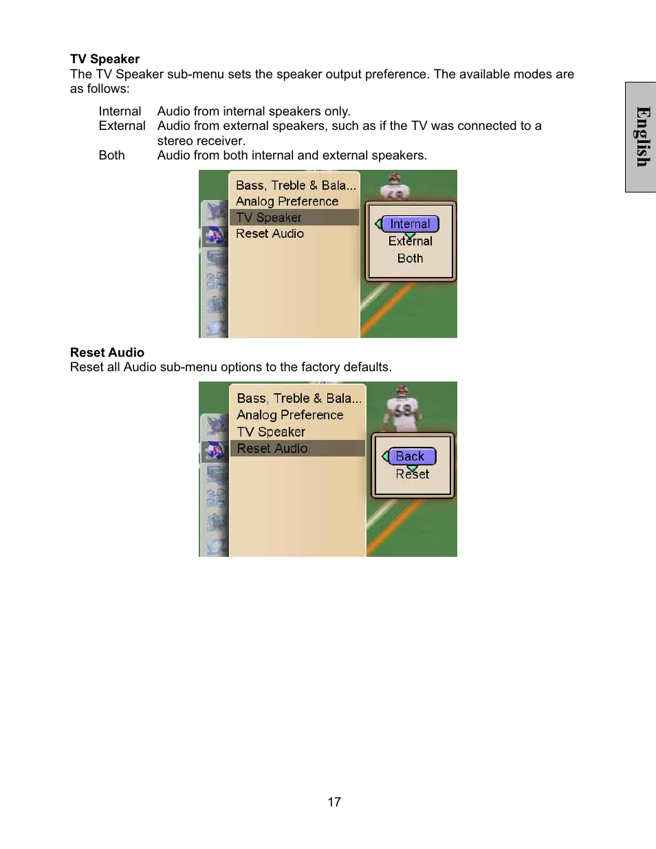 English | Vivitek LT32PL3-A User Manual | Page 18 / 45