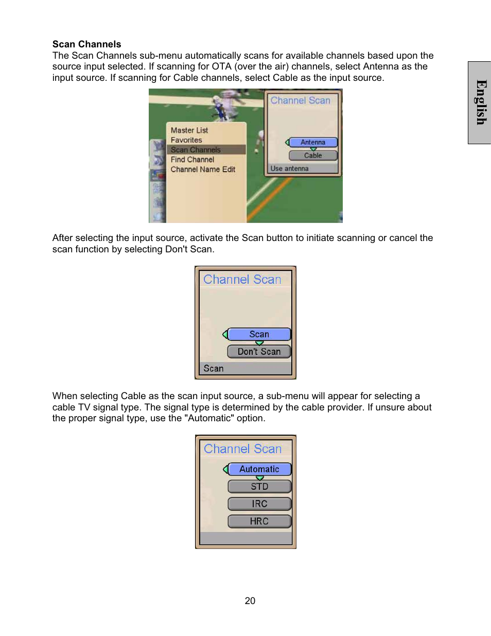 English | Vivitek LT32PL3-A User Manual | Page 21 / 45