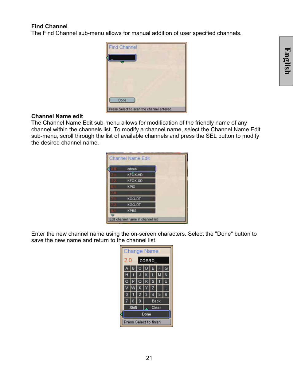 English | Vivitek LT32PL3-A User Manual | Page 22 / 45