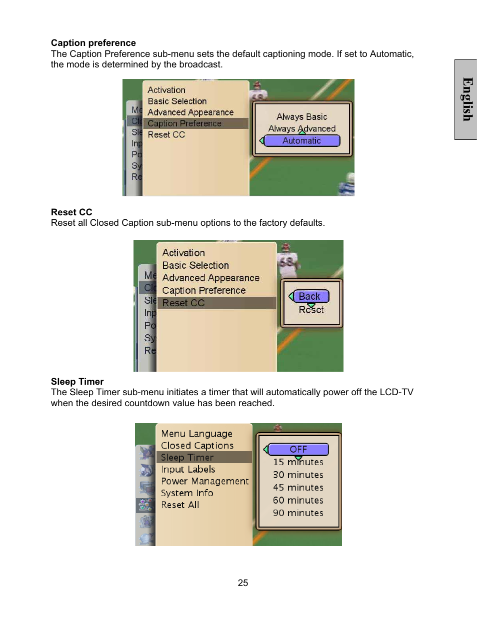 English | Vivitek LT32PL3-A User Manual | Page 26 / 45