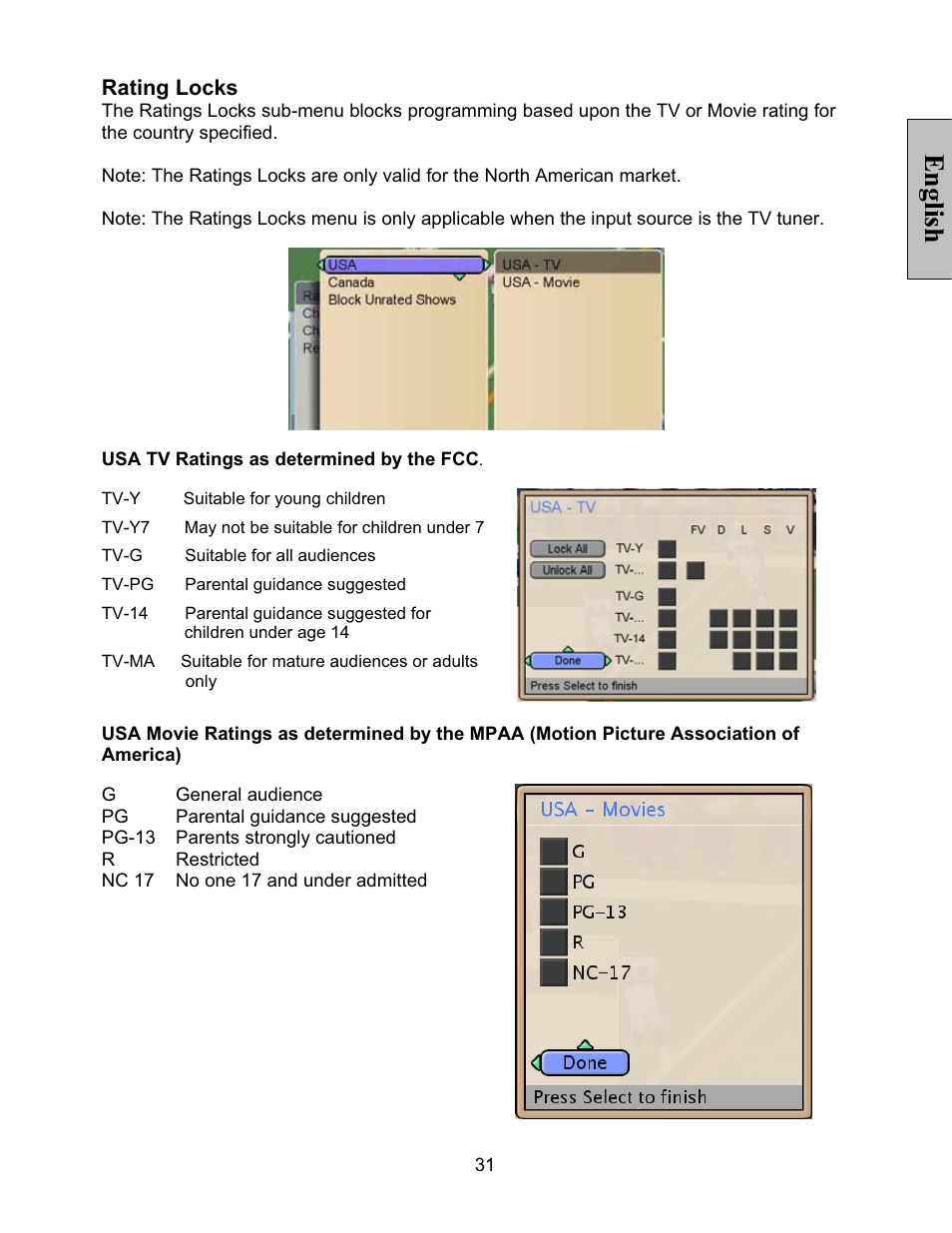 English | Vivitek LT32PL3-A User Manual | Page 32 / 45