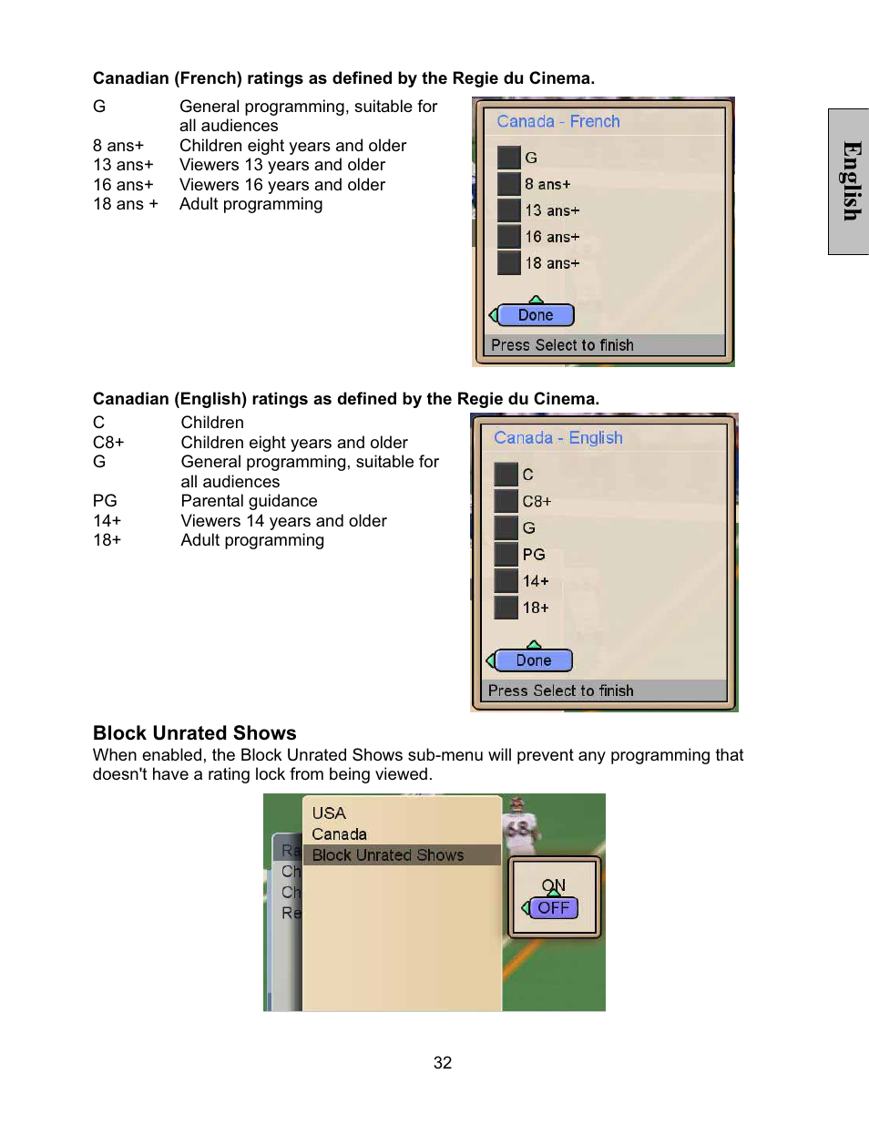 English | Vivitek LT32PL3-A User Manual | Page 33 / 45