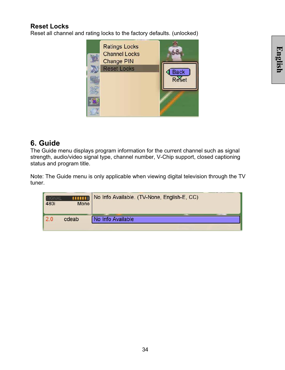 English | Vivitek LT32PL3-A User Manual | Page 35 / 45