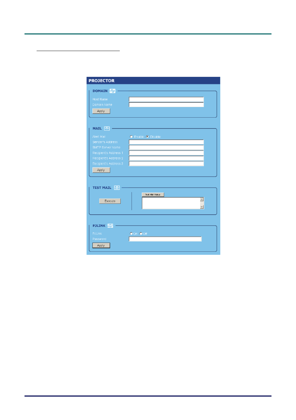 Configuring network settings | Vivitek D5500 User Manual | Page 109 / 113