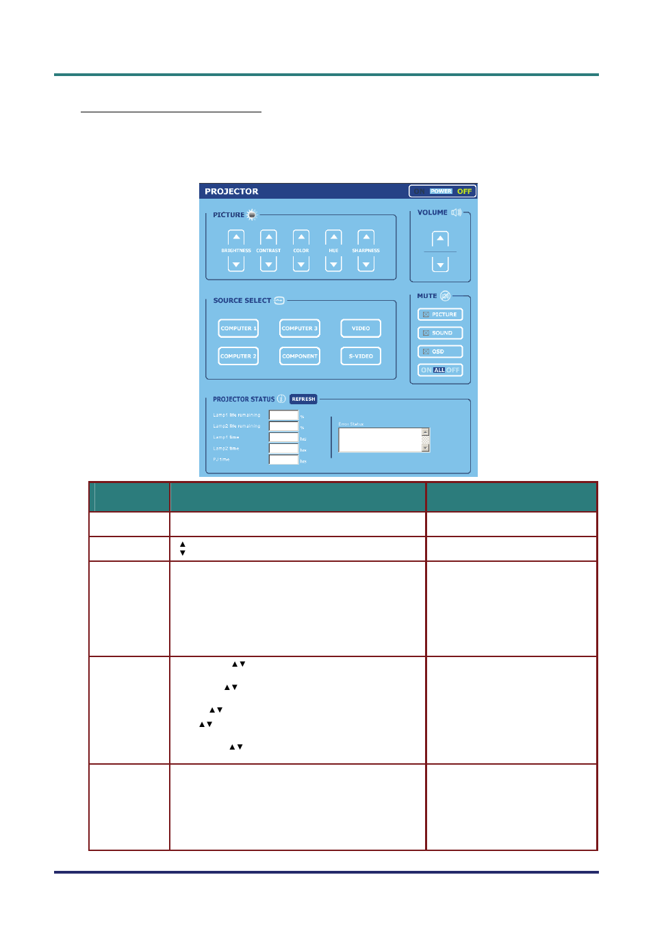 Structure of the http server | Vivitek D5500 User Manual | Page 111 / 113