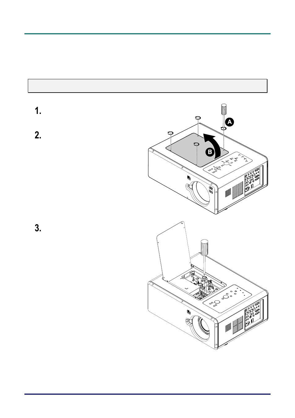 Installing the optional color wheel, Nstalling the, Ptional | Olor, Heel | Vivitek D5500 User Manual | Page 25 / 113