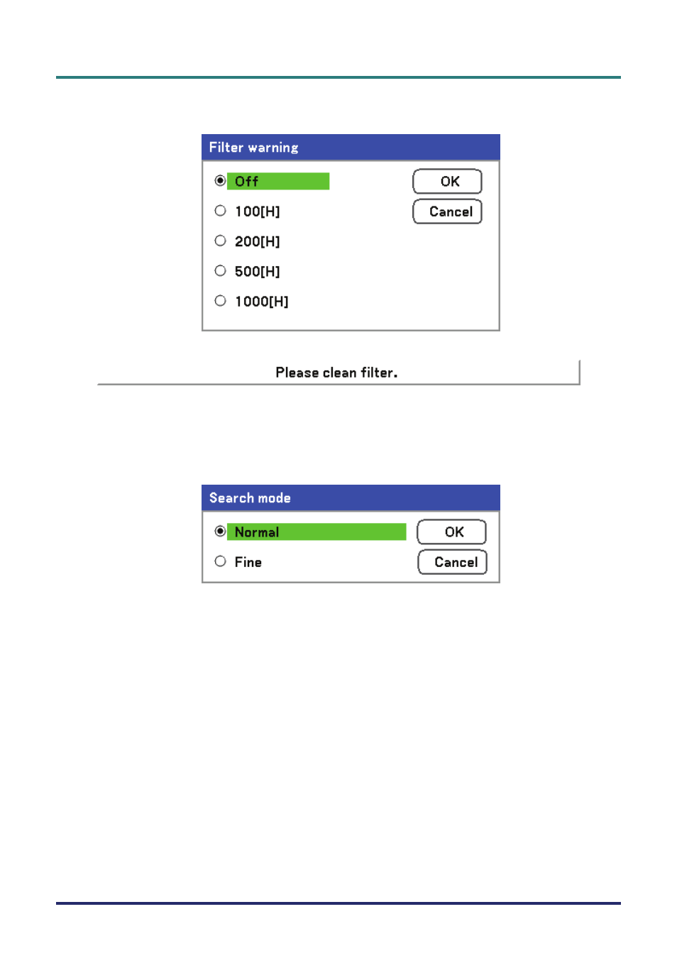 Vivitek D5500 User Manual | Page 82 / 113