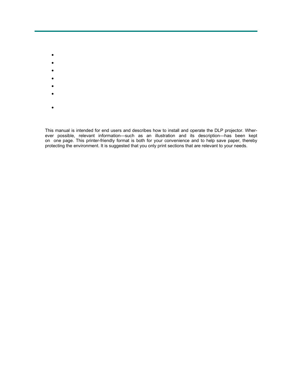 Vivitek Platinum Series D3355 User Manual | Page 5 / 68