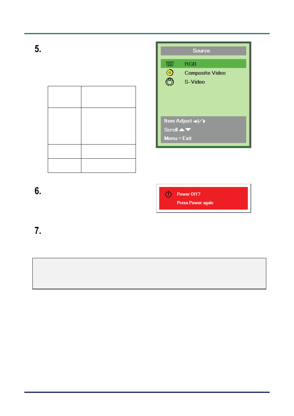 Vivitek D735VX User Manual | Page 19 / 57