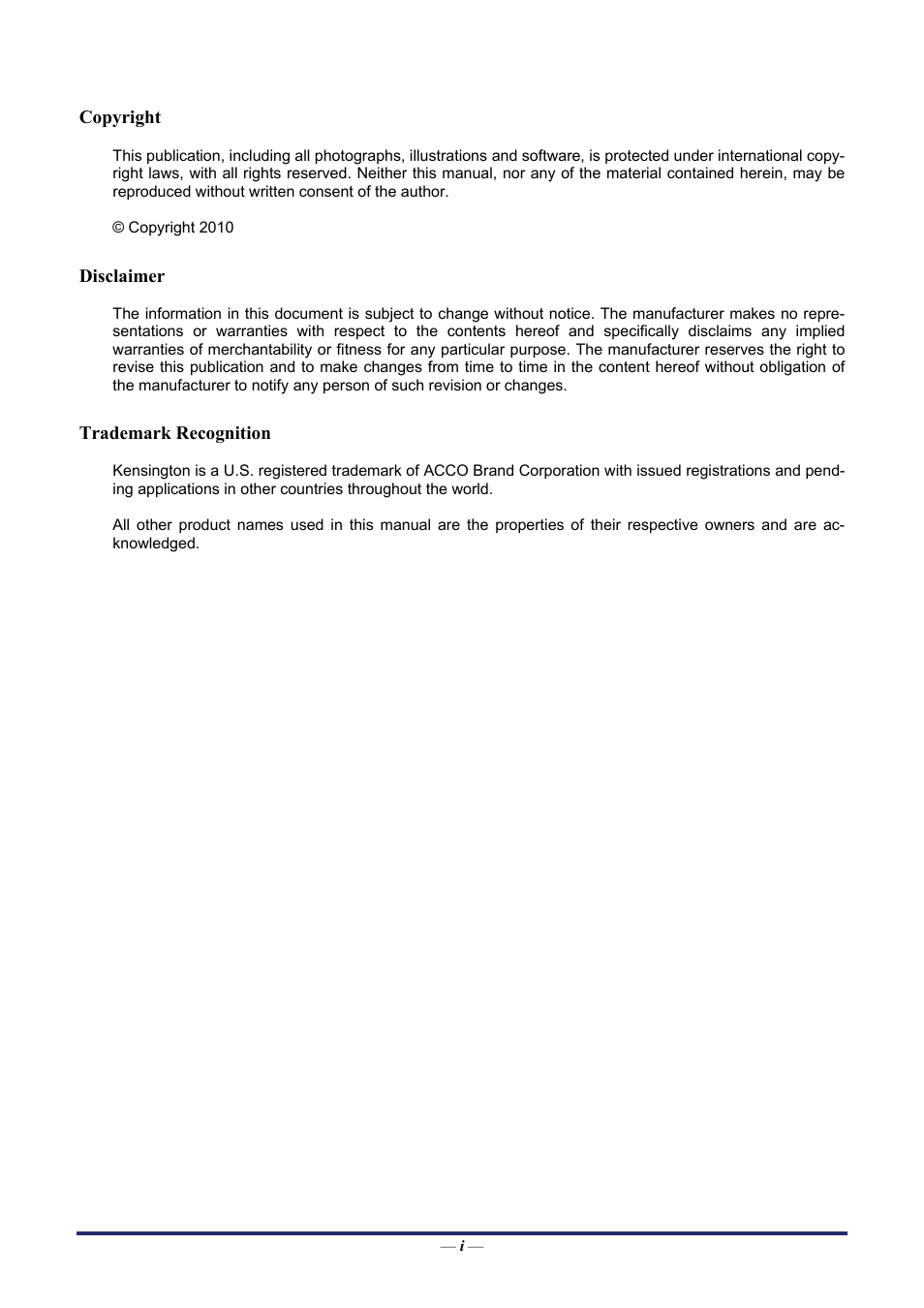 Vivitek D7 User Manual | Page 2 / 63