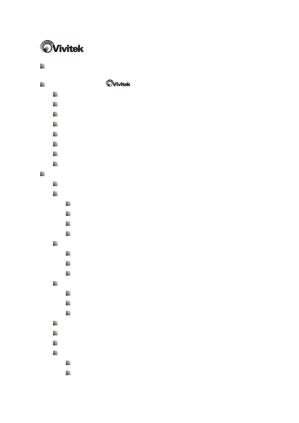 Vivitek RP56HD21-A User Manual | Page 2 / 62