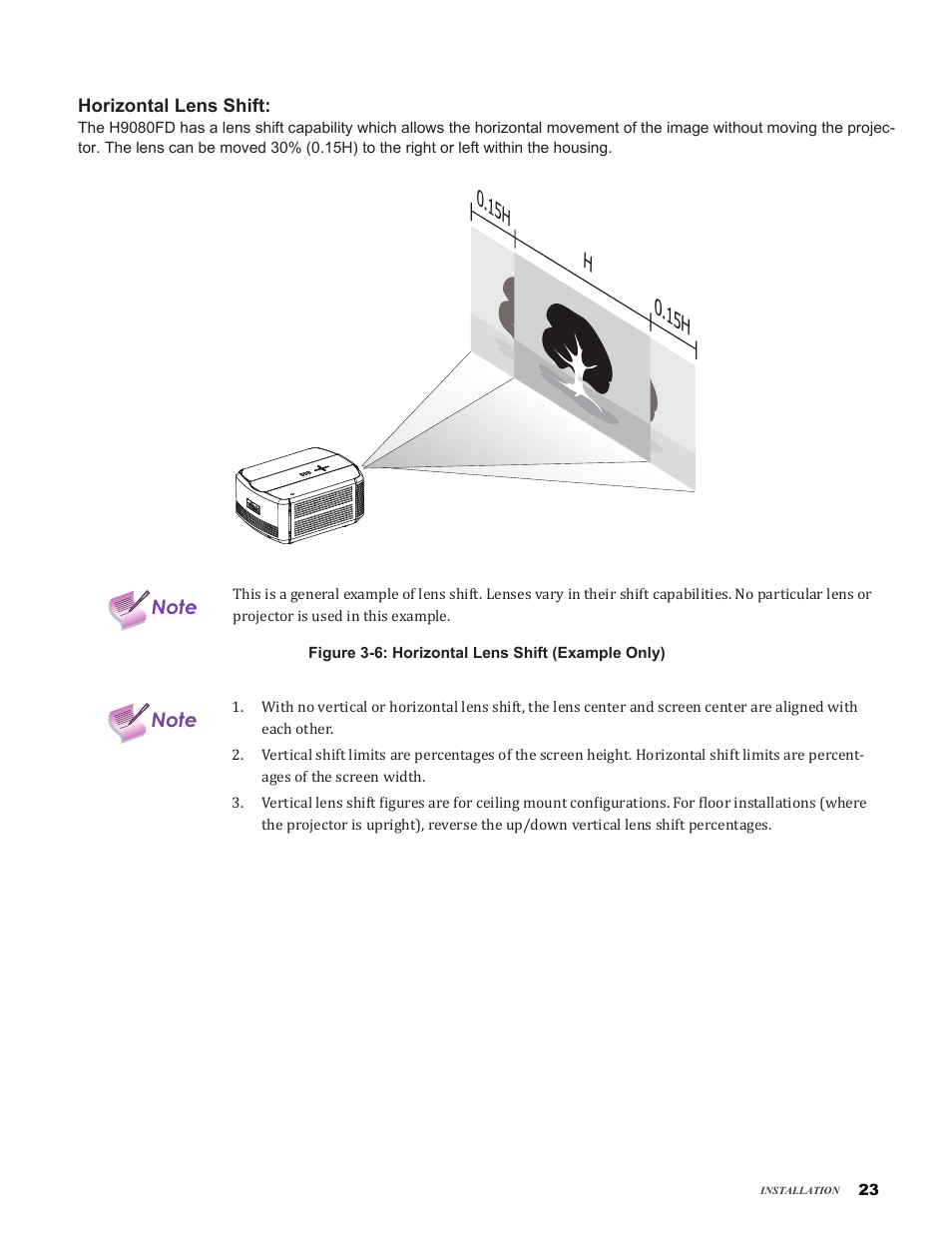 Vivitek H9080FD User Manual | Page 23 / 73