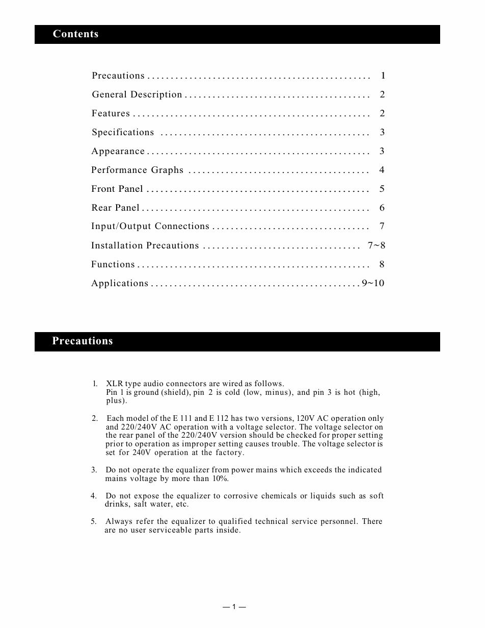 Viking Electronics E111 User Manual | Page 2 / 12