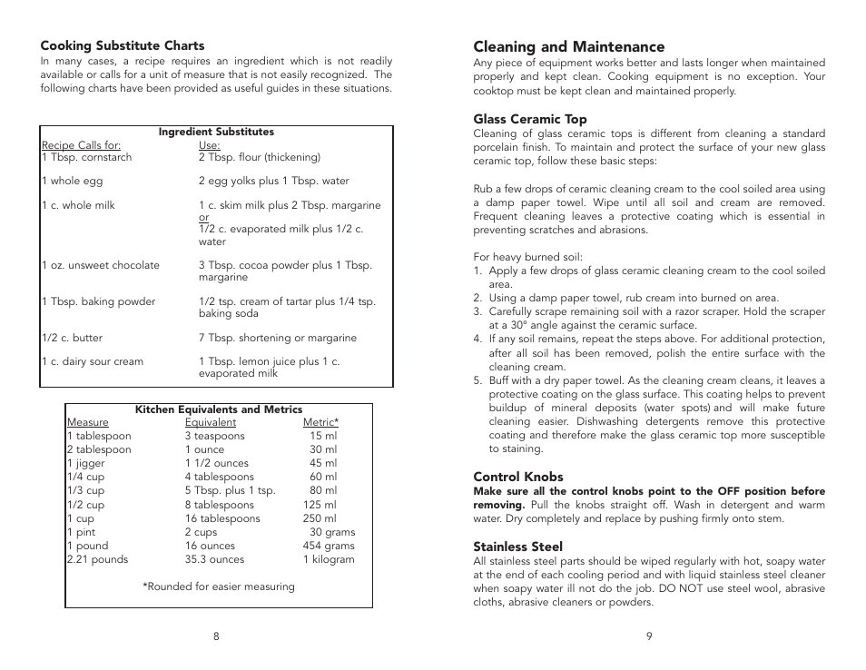 Cleaning and maintenance | Viking Electronics F20033E User Manual | Page 5 / 8
