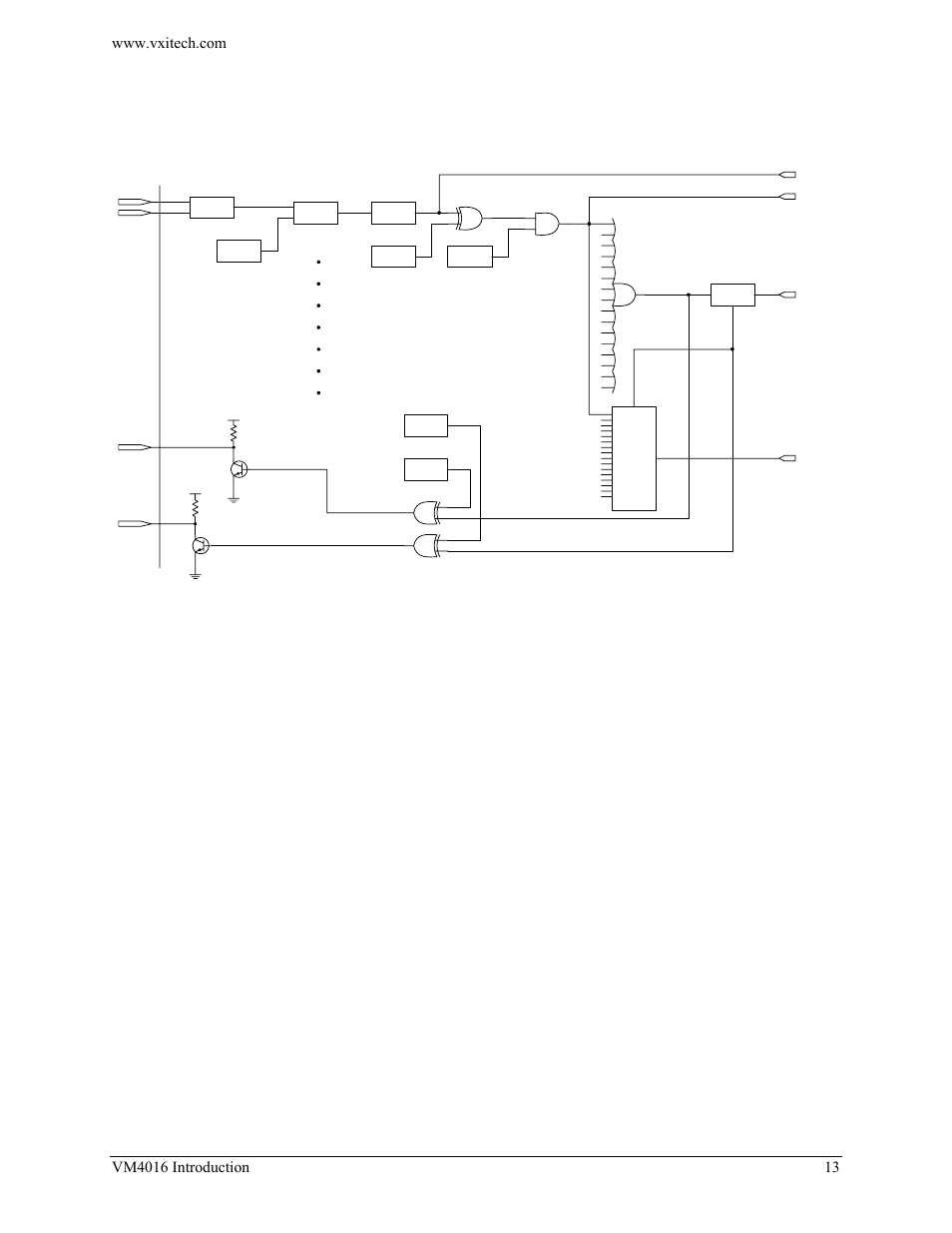 Vm4016, Igure, Lock | Iagram | VXI VM4016 User Manual | Page 13 / 95